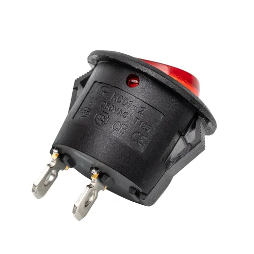 Vista 4 de 2 piezas de 2 pines se adaptan al interruptor de encendido o interruptor de luz para juguetes de automóvil para niños, botón de encendido