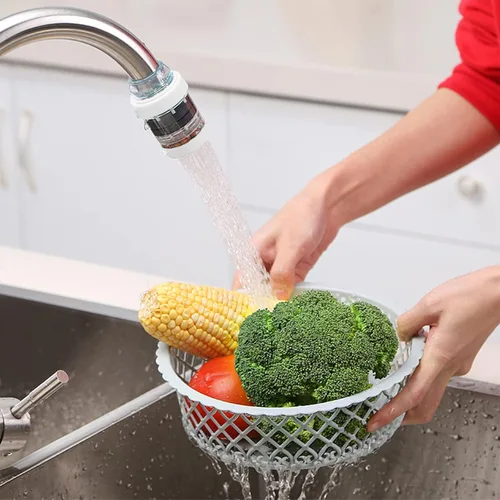 Vista 3 de Paquete de 2 filtros de agua para grifo, filtros de montaje en grifo, purificador, filtración de grifo de cocina, carbón activado, elimina cloro