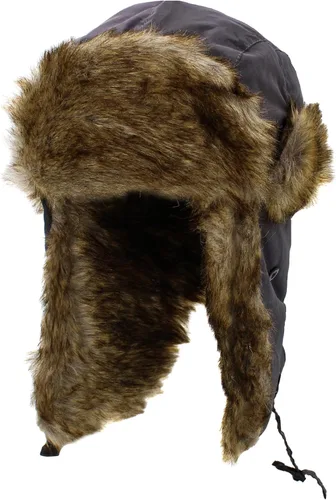 Vista 27 de Wool Blend Aviator Trapper hat Trooper Ear Flaps Ushanka Eskimo Russian Warm Winter Cold 1. Mezcla de lana de oliva