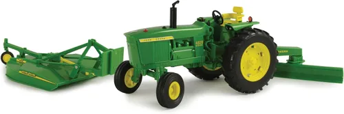 Vista 4 de TOMY John Deere Tractor de granja grande con carro