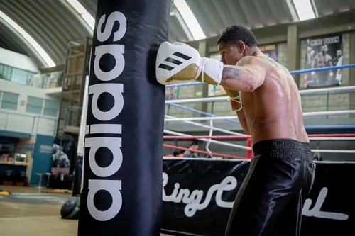 Vista 6 de adidas Speed Home Gym - Bolsa pesada para boxeo, artes marciales mixtas, entrenamiento de kick boxing, fitness y entrenamiento cardiovascular