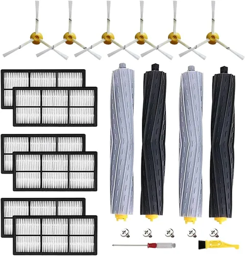 Vista 7 de Paquete de 13 piezas de repuesto para iRobot Roomba 800 900 Series 805 860 870 871 880 890 960 980 985 accesorios de vacío, kit de reposición con 1