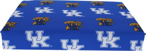 Vista 3 de Everything Comfy Kentucky Wildcats - Juego de sábanas de 3 piezas, tamaño individual, fondo del color del equipo, 1 sábana encimera, 1 sábana