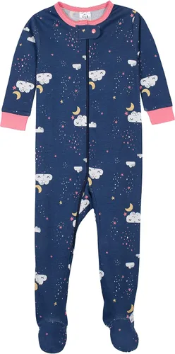Vista 2 de Gerber Pijamas de pies para bebé, niña - 4