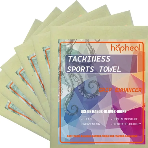 Vista 7 de Toalla deportiva para golf y tenis, potenciador de agarre para manos