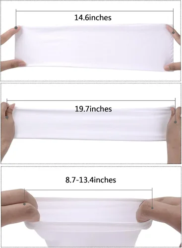 Vista 3 de 8 pares de mangas de enfriamiento unisex con protección UV para brazo de seda de hielo