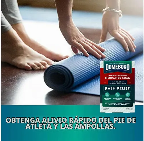 Vista 7 de Domeboro Alivio de erupciones medicinales, 12 paquetes de polvo