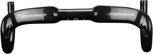 Vista 17 de Alfa Pasca Manillar Aero para Bicicleta de Carretera, Manillar de Carbono para Bicicleta de Carrera, Barras de Caída, Ligero, 31.8 UD
