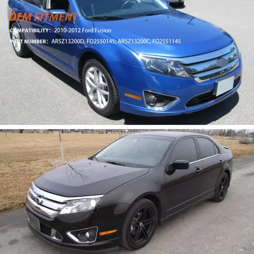 Vista 7 de ADIIL Kit de carcasa de luz de señal de luz de señal de parachoques delantero de lente ámbar compatible con Ford Fusion 2010 2011 2012
