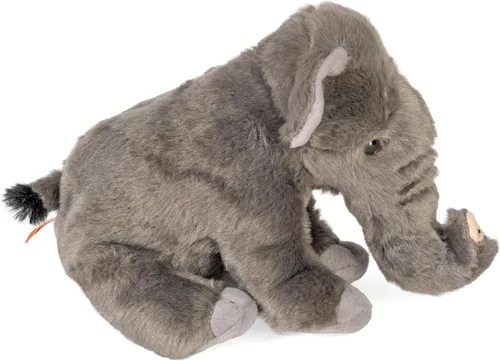 Vista 5 de Wild Republic Peluche de elefante, peluche de juguete, regalos para niños, zoológico de peluche, mimos, 8 pulgadas