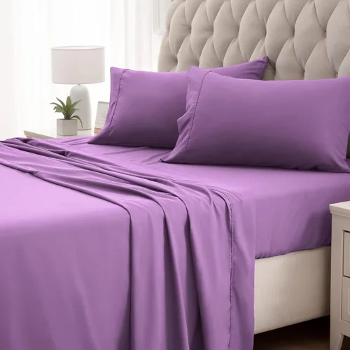 Vista 13 de Sleep Zone - Juego de sábanas suaves y frescas de 3 piezas para niños, sábana bajera, encimera y funda de almohada, no se arrugan ni decoloran, Rosa