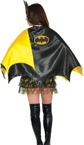 Vista 6 de Rubie's DC Comics Capa de Wonder Woman de gran calidad 30 pulgadas, para mujer, talla única , Multicolor
