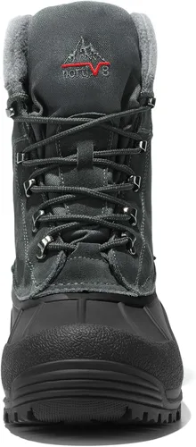 Vista 4 de NORTIV 8 Botas de nieve impermeables aisladas para hombre