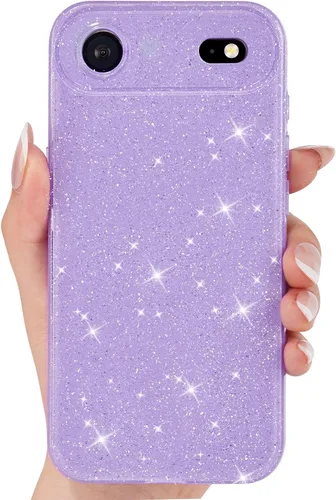 Vista 56 de Svanove Funda para iPhone 11 con Purpurina, Brillante Femenina Linda con Brillo Resplandeciente Reluciente Luminosa Funda de Teléfono para Mujeres