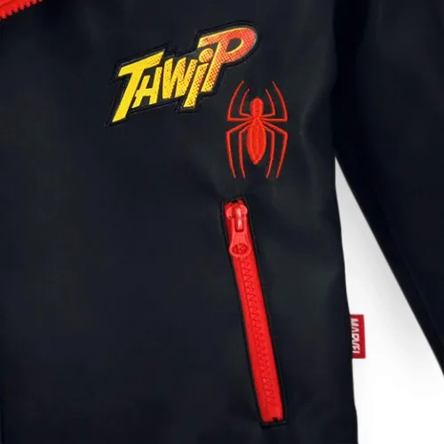 Vista 4 de Marvel Spider-Man Rescue - Chaqueta con capucha para niños, Multicolor, 2