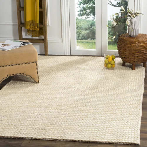 Vista 5 de SAFAVIEH Natural Fiber Collection - Alfombra de pasillo de 2 pies 3 pulgadas x 6 pies, marfil, yute hecho a mano, ideal para zonas de alto tráfico