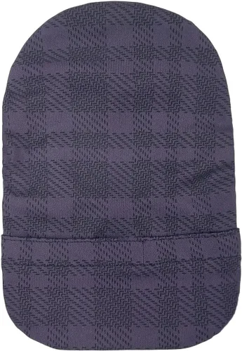 Vista 15 de Funda para bolsa de ostomía desodorizante elástica D con tapón de cordón (XL, flores azules)