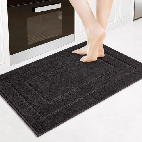 Vista 18 de PURRUGS Alfombra de cocina lavable a máquina, de 24 x 35.5 pulgadas, antideslizantes, antideslizantes, tapetes de pie suaves y superabsorbentes