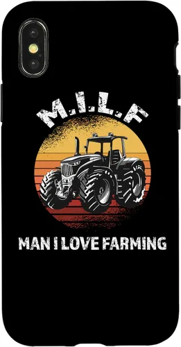 Vista 5 de iPhone 12 mini divertido MILF camisa - hombre me encanta la agricultura divertido granjero regalo caso