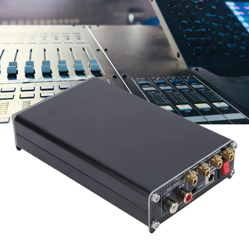 Vista 6 de Amplificador de potencia de alta fidelidad, amplificador de potencia de 300 W x 2 amplificador de alta fidelidad clase D, mini amplificador estéreo