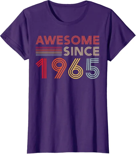 Vista 10 de Camiseta retro de 60 cumpleaños decoraciones para hombres 60 años 1965 60, Negro