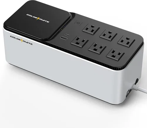 Vista 10 de GOLDENMATE Batería de reserva y protector de sobretensiones de batería de Gris