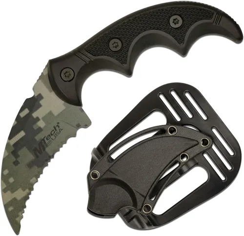 Vista 6 de Mtech USA MT-20-63BK-MC M Tech MT2063BK-Brk Hoja fija negra