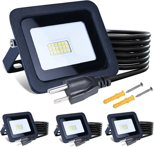 Vista 11 de MIWAT ultrafino al aire libre impermeable de 20W IP68 con enchufe en el cable para las luminarias LED de la pared del jardín