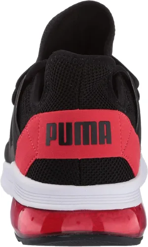 Vista 3 de PUMA Electron Street - Tenis para hombre, rojo (peacoat-castlerock-high risk red)