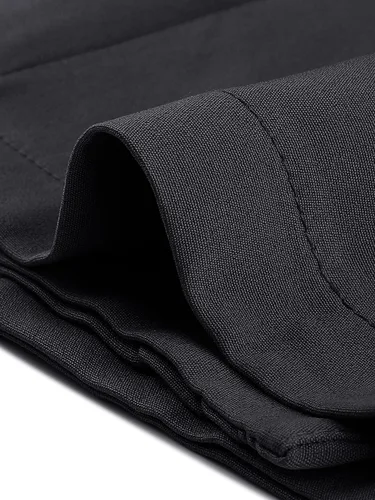 Vista 6 de Allegra K Vestido blazer casual con solapa con muescas y cinturón para mujer