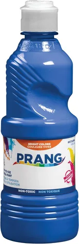 Vista 10 de Prang témpera líquida lista para usar Perfecto para pintura, lecciones de arte, manualidades y proyectos creativos Azul; Blanco; Negro; Violeta