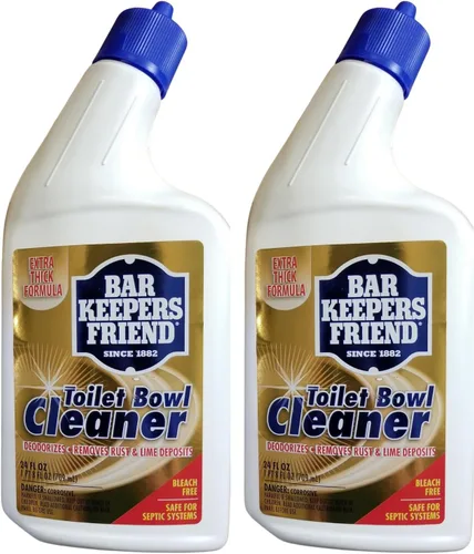 Vista 3 de Bar Keepers Friend Limpiador de inodoro de 24 oz para el hogar, paquete doble