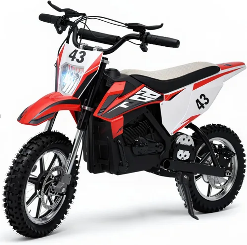 Vista 12 de Blitzshark Motocicleta Eléctrica de Tierra de 24 V para niños, motocicleta eléctrica con motor de 200 W de 5 a 12 años, motocicleta eléctrica