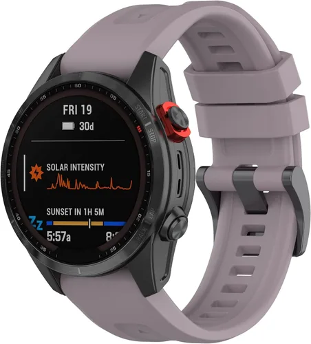 Vista 16 de Compatible con Garmin Quatix 7 Pro Bands, Forerunner 965 955 945 Correas de reloj de repuesto de silicona para Garmin Epix Pro 1.850 in/Fenix