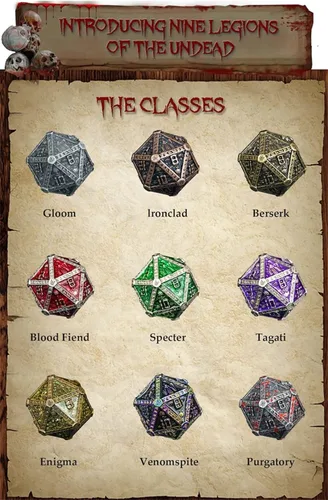 Vista 5 de DND - Juego de dados de metal D&D poliédricos con caja de regalo, caja de metal, juego de dados DND, dados poliédricos para Calabozos y Dragones
