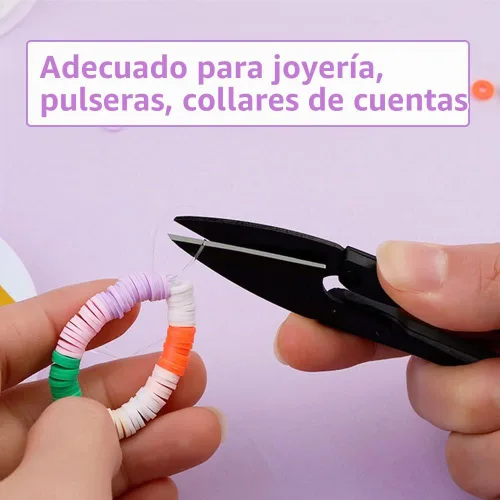 Vista 6 de Cuerda de pulsera de 0.02 in, cuerda elástica para pulseras