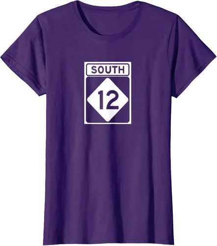 Vista 8 de Highway 12 South NC Outer Banks North Carolina Hwy - Camiseta, Negro, S