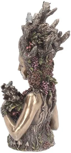 Vista 3 de Nemesis Now Gaia - Figura de busto (11.8 in), color bronce