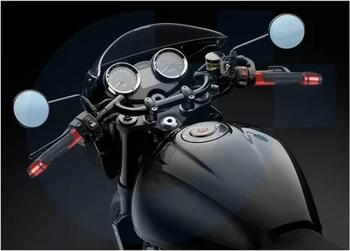 Vista 3 de Manillar de motocicleta Agarraderas para Yamaha XT660R XT660 XT 660 R X Z 2004-2017 2012 2013 2014 2015