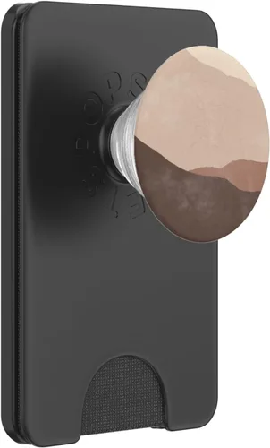 Vista 6 de PopSockets MagSafe PopGrip Boho Desert Brown Moon para iPhone