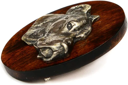 Vista 2 de Dogo Argentino, perro clipring, clipnúmero de anillo titular, edición limitada, ArtDog