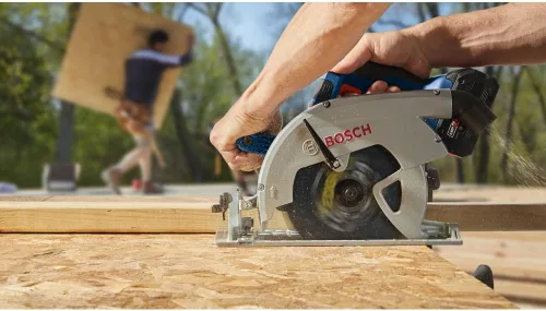 Vista 6 de BOSCH GKS18V-26LN PROFACTOR™ 18V 7-1/4 In. Hoja izquierda Sierra circular (herramienta desnuda)