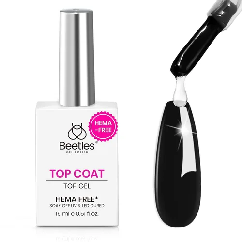 Vista 10 de Beetles - Recambio de capa superior extra brillante a granel de 10.5 fl oz (10.1 fl oz)