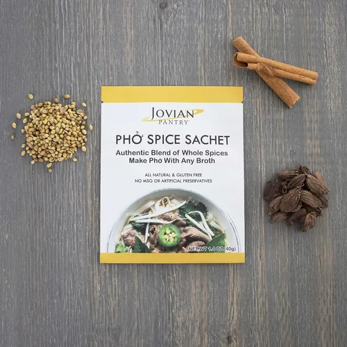 Vista 2 de Jovian Pantry Pho Spice Sachet - Auténtica mezcla de especias enteras