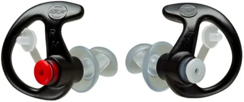 Vista 3 de SureFire EP3 Sonic Defenders - Tapones para oídos filtrados, diseño de doble brida, reutilizables
