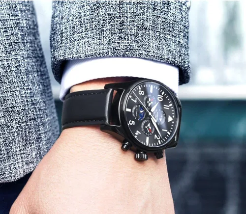 Vista 4 de TEINTOP Carnival Pilot - Reloj mecánico automático para hombre