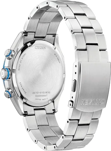 Vista 3 de Citizen Men's Sport Causal Eco-Drive Chronograph Watch, 1224 Hour Time, Date