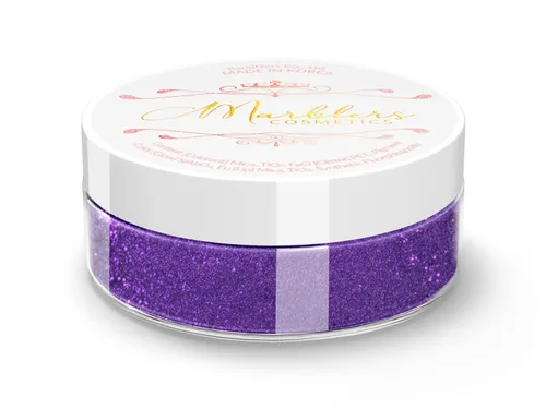 Vista 161 de MARBLERS Polvo de mica natural grueso [perla azul acero] 0.11 onzas (0.11 oz) altamente pigmentado no tóxico, vegano, libre de crueldad animal