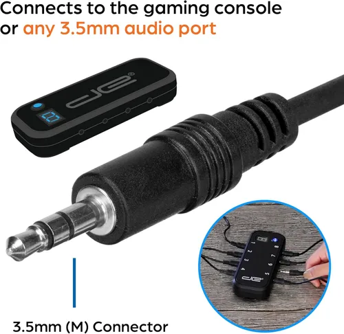 Vista 6 de Digital Energy 15 Ft Extension Cables for Handheld Game Buzzer System 4-Pack