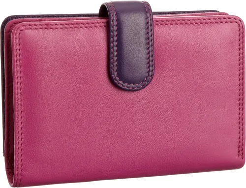 Vista 6 de Visconti Fiji - Monedero para mujer, Azul, Billetera plegable